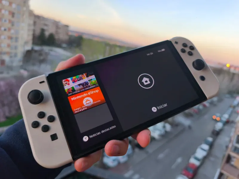 Nintendo Switch OLED Blanca afbeelding 3