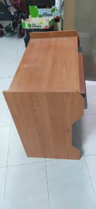 Mesa de estudio madera, escritorio para ordenador