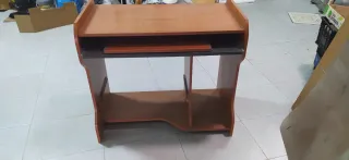 Mesa de estudio madera, escritorio para ordenador