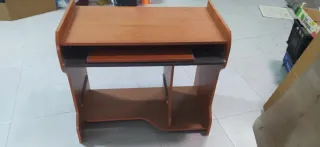Mesa de estudio madera, escritorio para ordenador