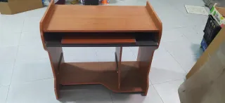 Mesa de estudio madera, escritorio para ordenador