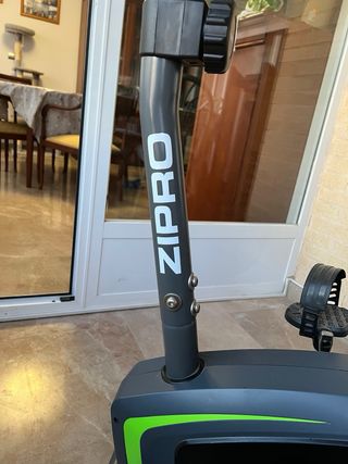 Bicicleta Estática Zipro Gris y Verde