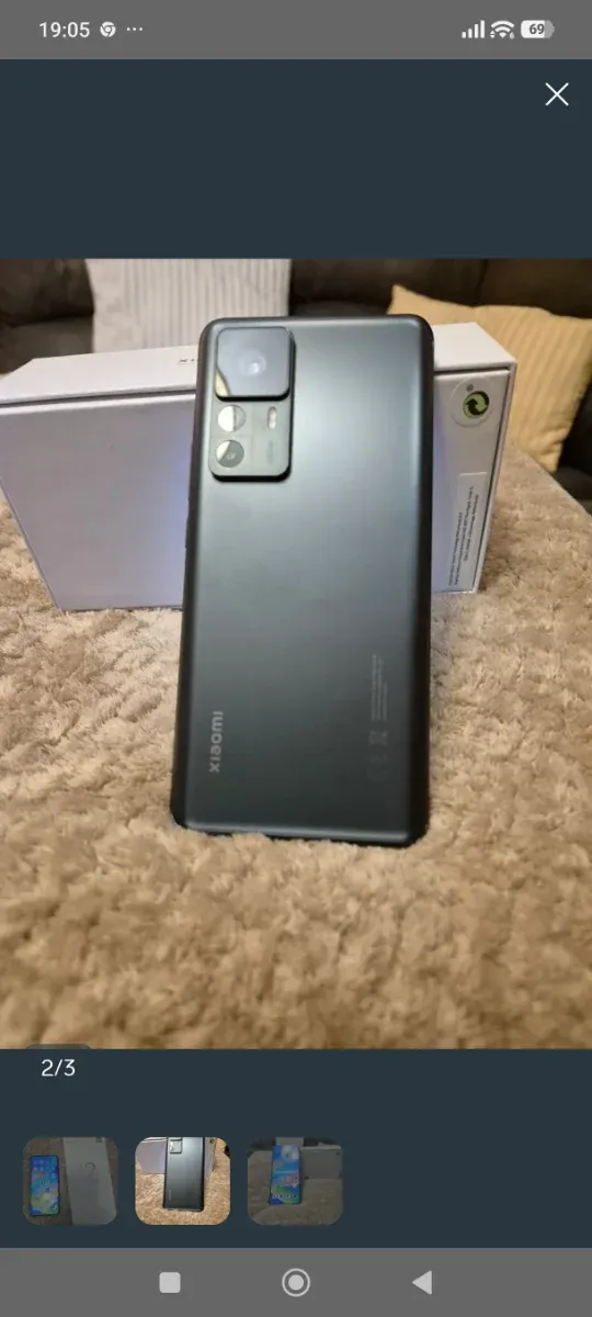 Xiaomi 12T Pro Negro 8GB afbeelding 2
