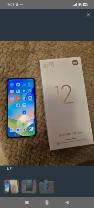 Xiaomi 12T Pro Negro 8GB