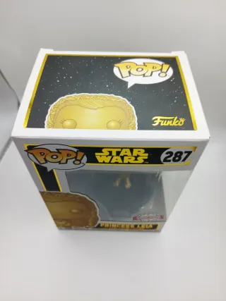 Funko Pop! Star Wars 287 Princess Leia Dorada