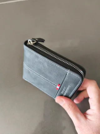 Cartera/Monedero Unisex Gris