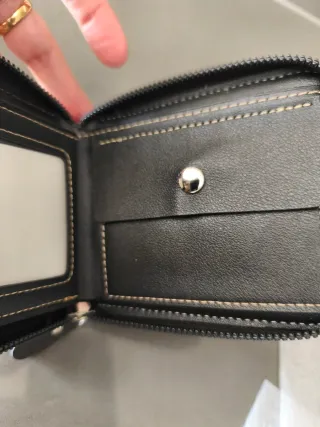 Cartera/Monedero Unisex Gris