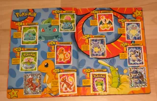 Álbum de Cromos Pokémon ¡Hazte con todos!