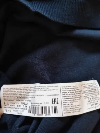 Cardigan blu navy Mango 12 anni