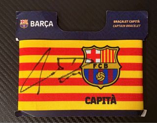 Brazalete Capitán FC Barcelona Ter Stegen Firmado