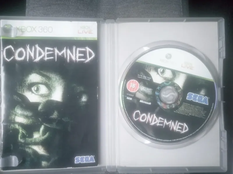 Condemned Xbox 360 Classics SEGA afbeelding 3