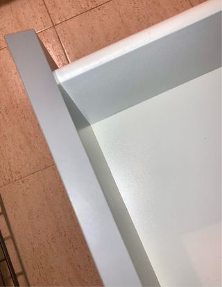 Cajonera MALM 3 cajones gris