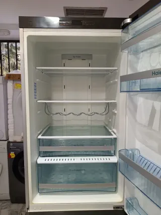 FRIGORÍFICO HAIER 1,88m A++ INOX