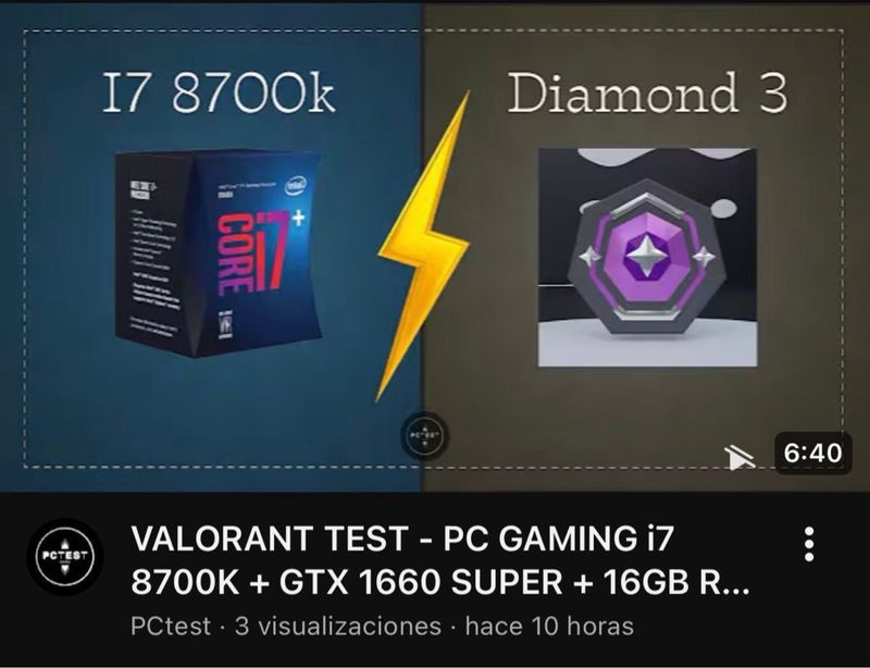 PC Gaming i7 8700K + GTX 1660 Su + 16GB RAM + 480G afbeelding 2