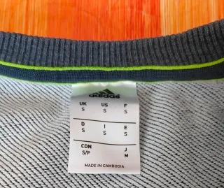 Sudadera "Adidas"( climalite )Gris Talla S