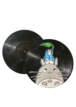 Vinilo decorativo de Totoro y sus amigos