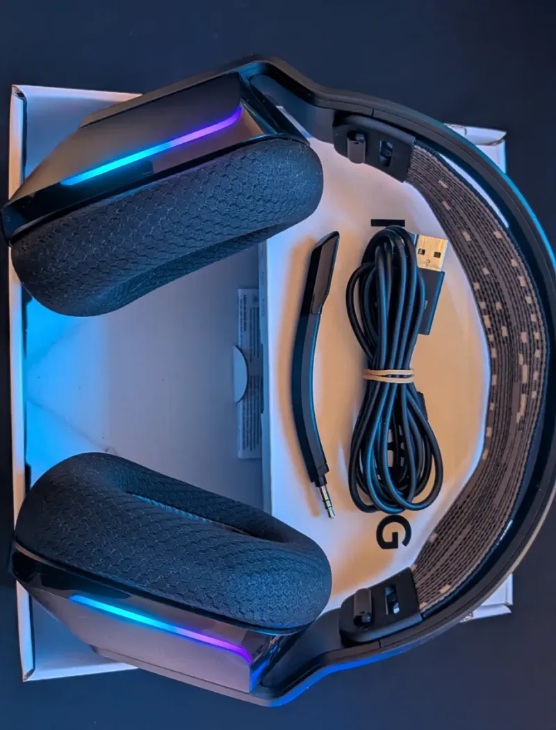Audífonos Logitech G733 Inalámbricos RGB. afbeelding 4