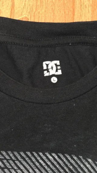 Camiseta DC Negra Talla L