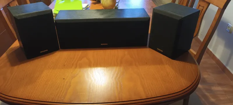 Conjunto Altavoces Kenwood Negros