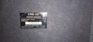 Conjunto Altavoces Kenwood Negros