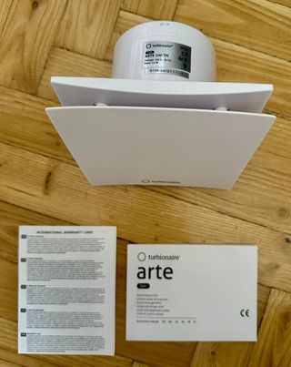 Extractor Baño Turbionaire Arte 100 TW Nuevo