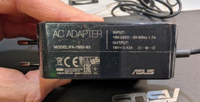 Cargador ASUS PA-1650-63 19V 3.42A