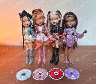 Lote peanas Bratz Pop Starz, muñecas no incluidas