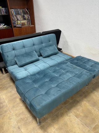 Sofá cama moderno 3 plazas con chaise longue