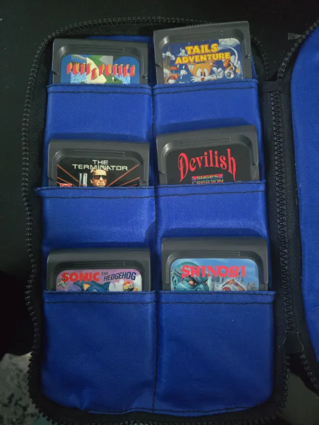 Consola Sega Game Gear + 6 Juegos