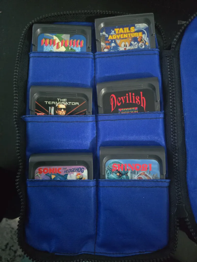 Consola Sega Game Gear + 6 Juegos