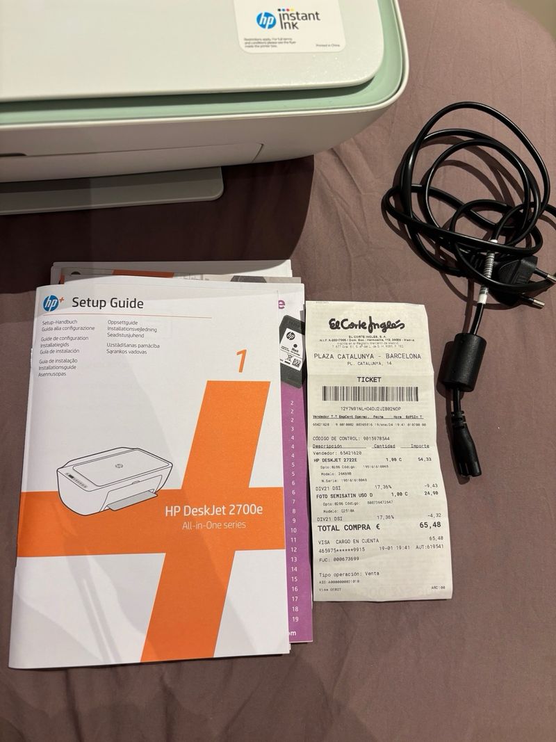 Impresora HP DeskJet 2722e afbeelding 10