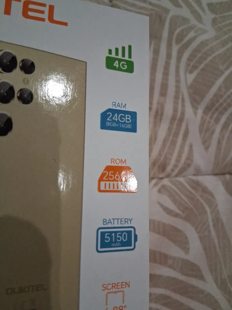 Oukitel C61 Pro 256GB afbeelding 2