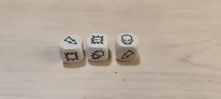 Dados Blood Bowl - Placaje