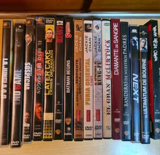 Lote Películas DVD Acción y Suspense
