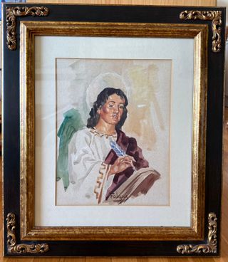 Acuarela Jose María Falgas - San Juan Evangelista