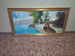 Cuadro paisaje 165x85 cm