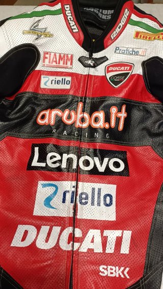 Mono de moto Ducati SBK Aruba.it Lenovo