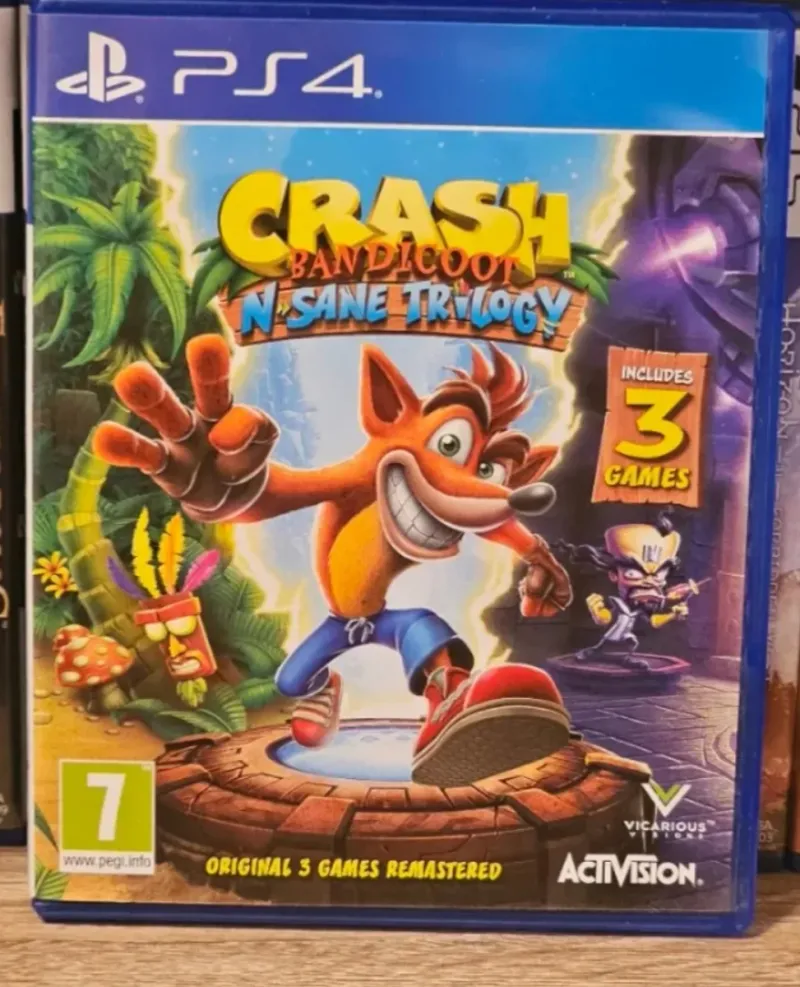 Crash Bandicoot N. Sane Trilogy PS4 afbeelding 2