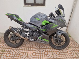 Kawasaki Ninja 400 - Acidentada