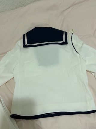 Traje marinero comunión azul y blanco