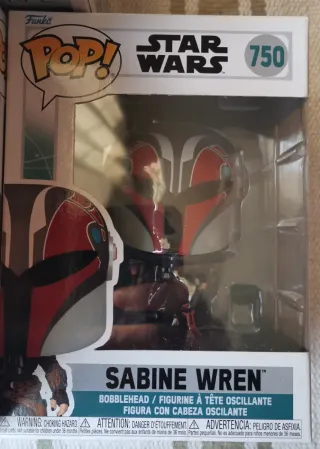 Funko Pop! Star Wars: Ahsoka, Sabine, Anakin, Ezra