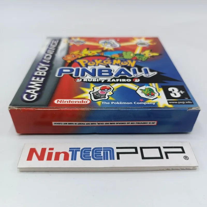 Pokémon Pinball Rubí y Zafiro Game Boy Advance afbeelding 4