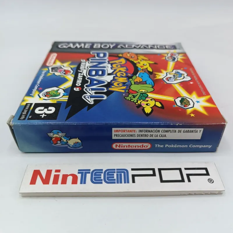Pokémon Pinball Rubí y Zafiro Game Boy Advance afbeelding 5