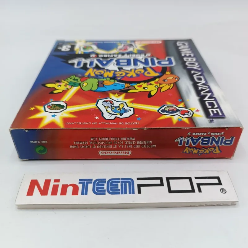 Pokémon Pinball Rubí y Zafiro Game Boy Advance afbeelding 6