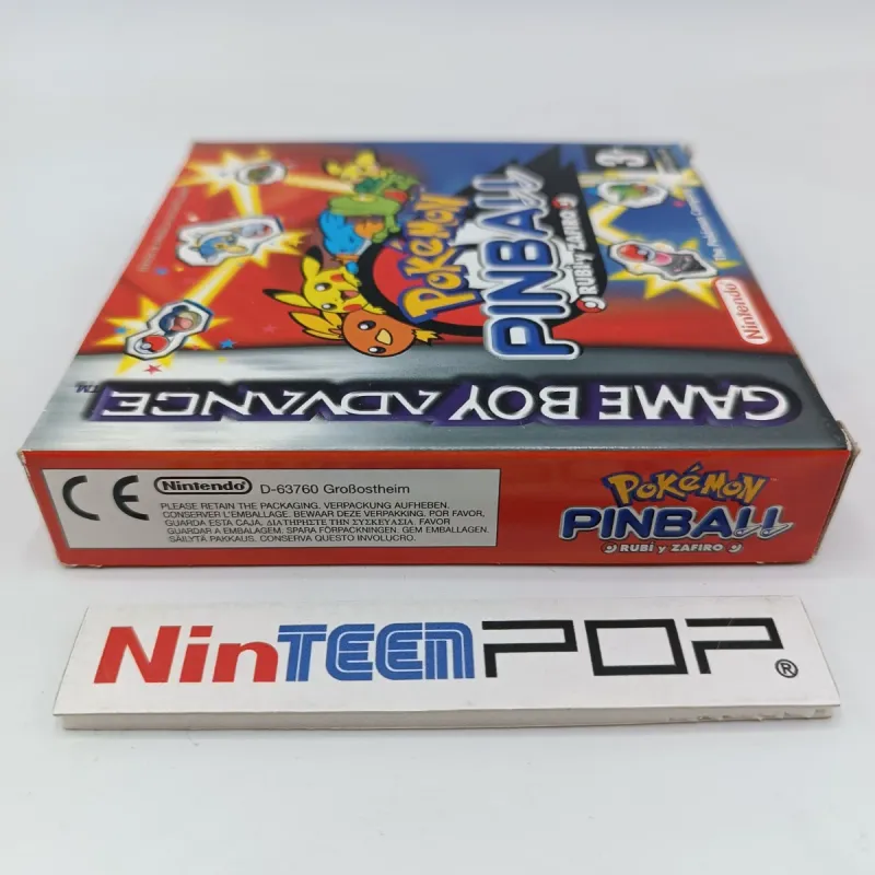 Pokémon Pinball Rubí y Zafiro Game Boy Advance afbeelding 7