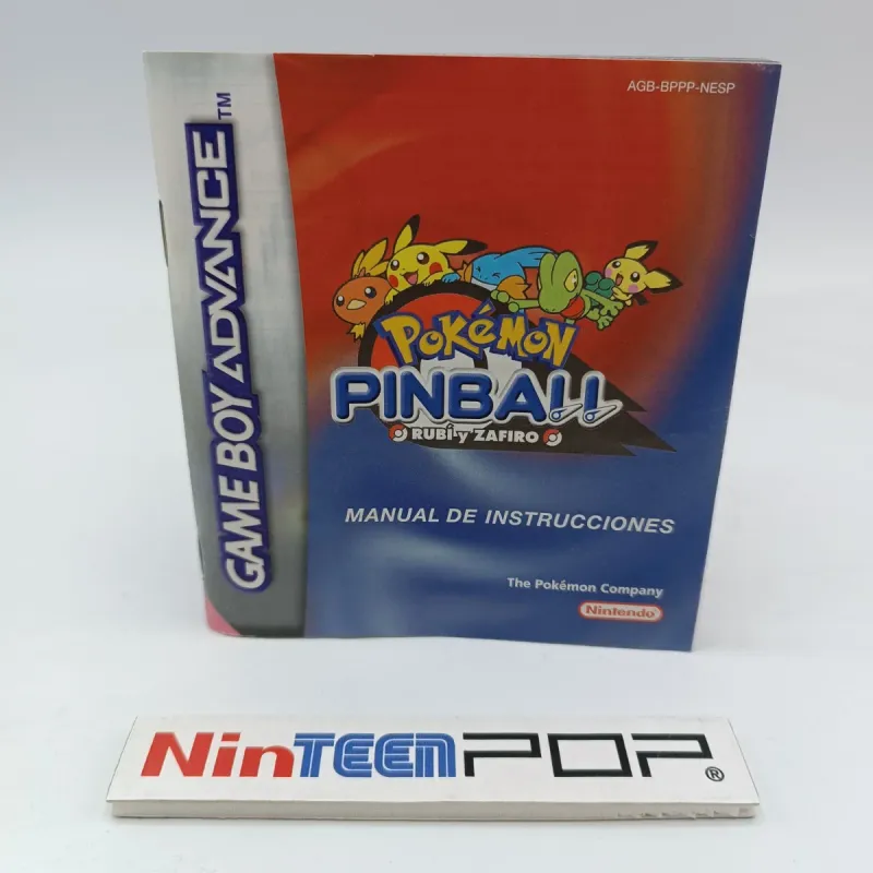 Pokémon Pinball Rubí y Zafiro Game Boy Advance afbeelding 8