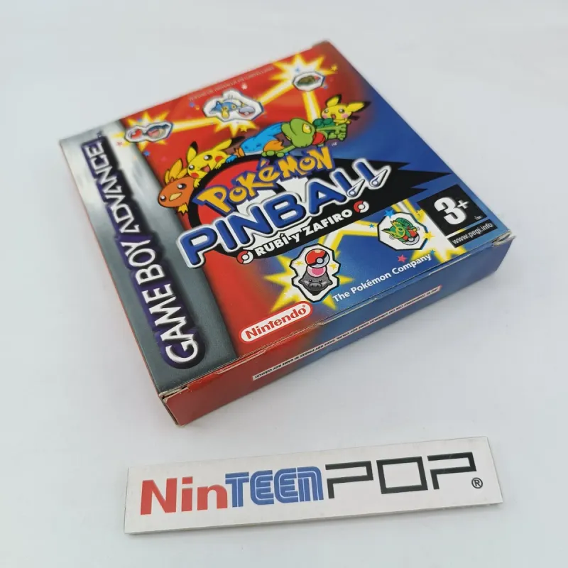 Pokémon Pinball Rubí y Zafiro Game Boy Advance afbeelding 10