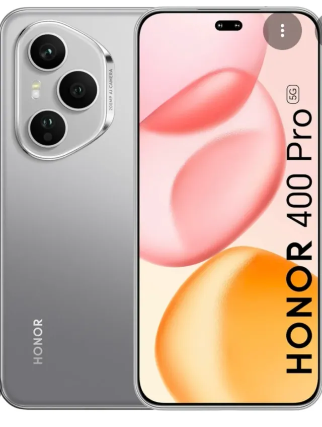 Honor 400 Pro Plata
