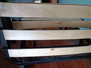 Sofá Cama Ikea 1 Plaza Funda blanco roto y azul