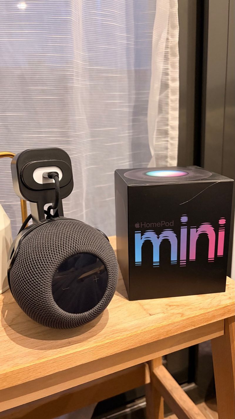 HomePod Mini Apple + Base y enchufe
